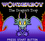 Заставка игры Wonder Boy: The Dragon's Trap